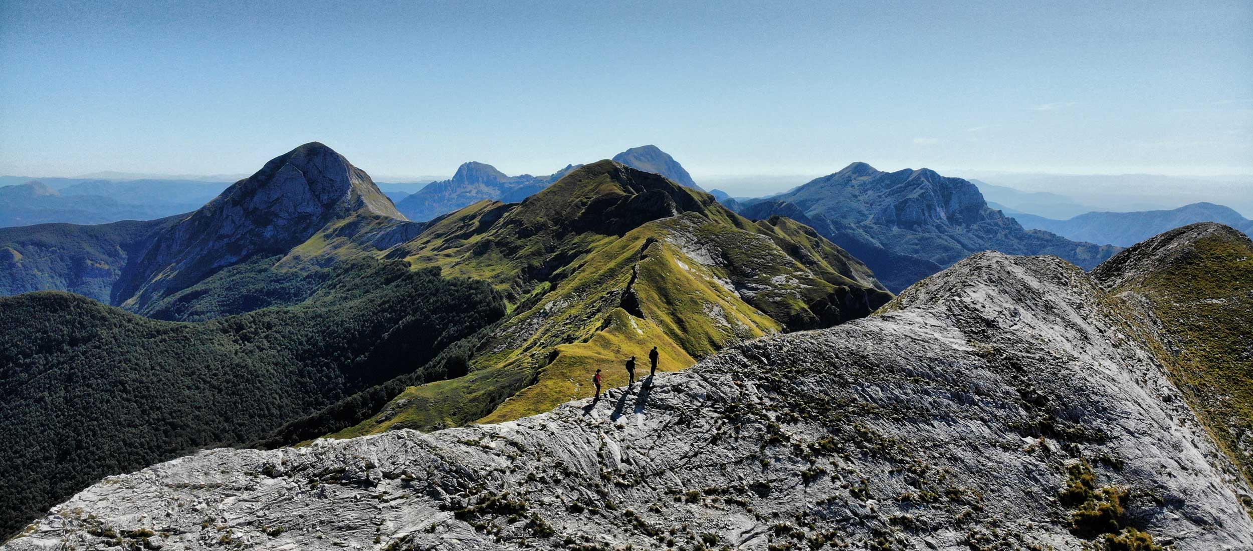 Der Regionalpark Apuanische Alpen. Foto Unione Comuni Garfagnana