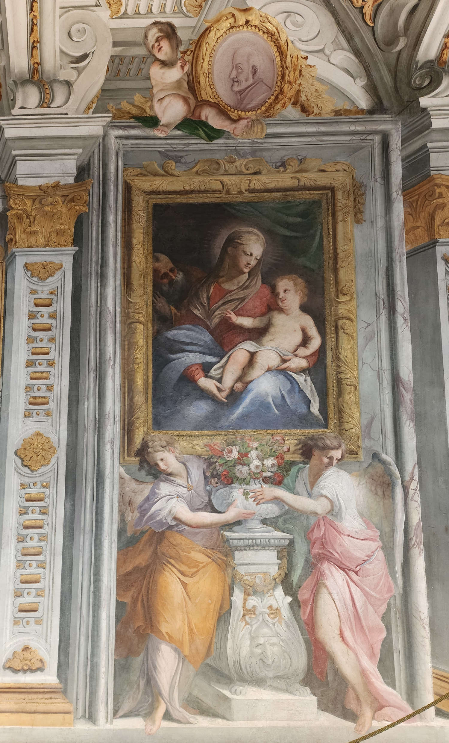 Der Korridor Andrea Pozzo