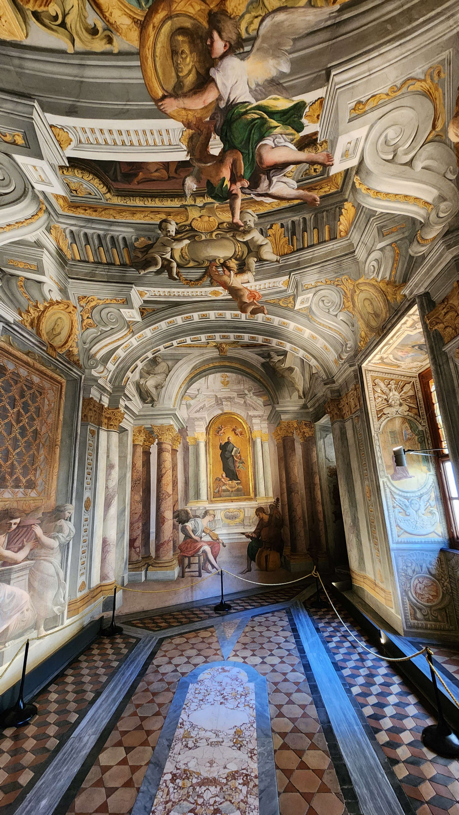 Der Korridor Andrea Pozzo