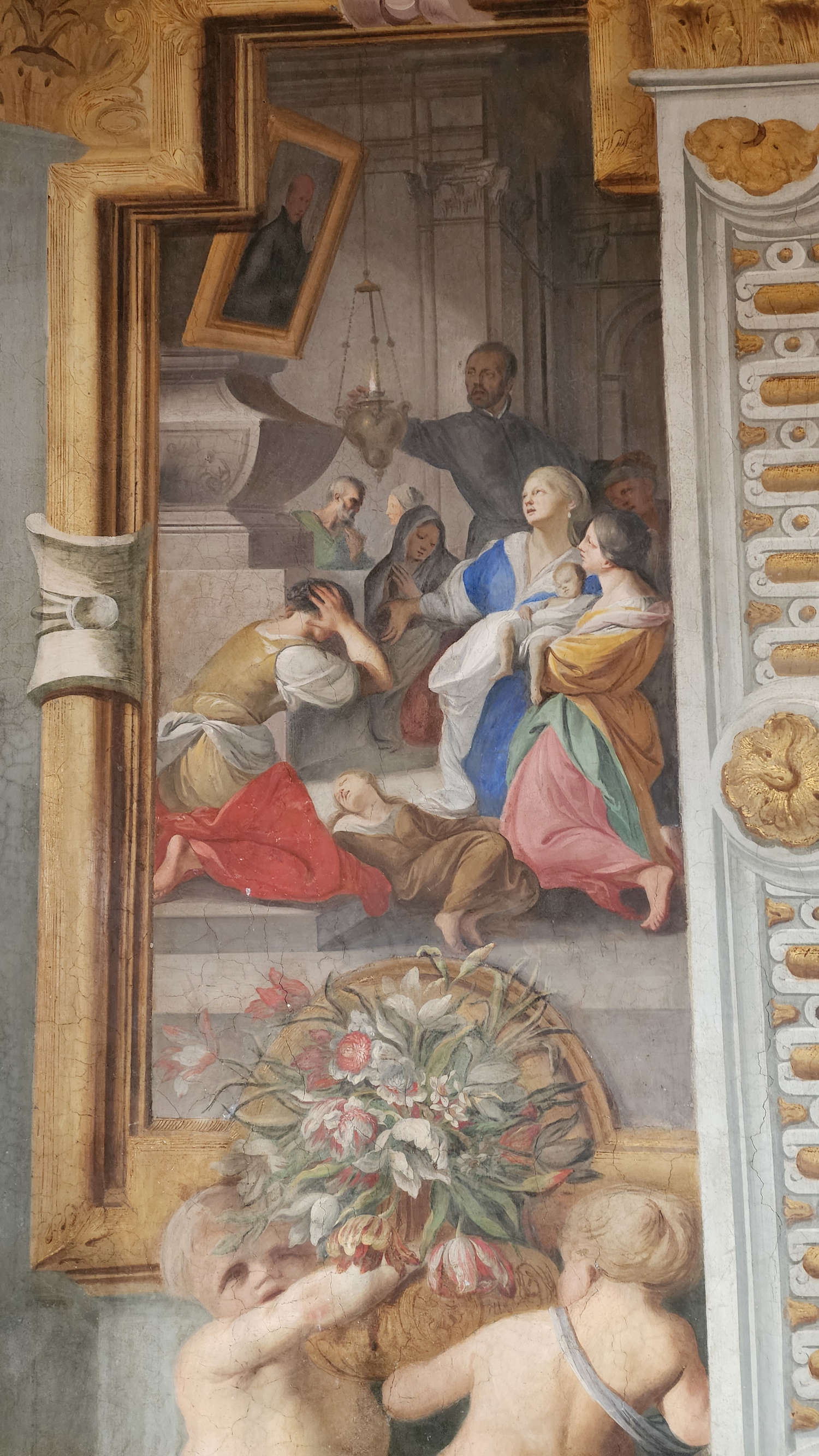 Der Korridor Andrea Pozzo