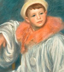 Un Pierrot et un Arlequin : les enfants d'artistes se déguisent aussi